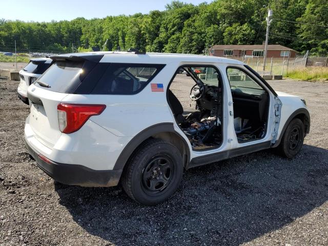 1FM5K8AW1NNA02184 - 2022 FORD EXPLORER POLICE INTERCEPTOR 白色 照片 3