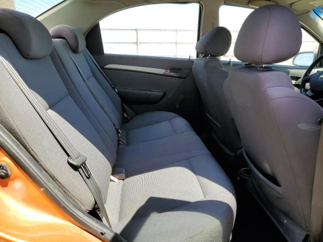 KL1TD56608B064928 - 2008 CHEVROLET AVEO BASE Narıncı foto 10