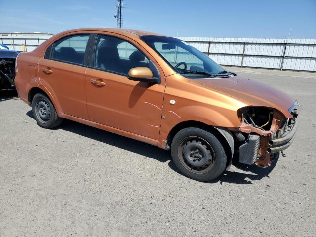 KL1TD56608B064928 - 2008 CHEVROLET AVEO BASE Narıncı foto 4