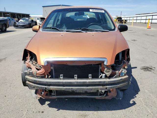 KL1TD56608B064928 - 2008 CHEVROLET AVEO BASE Narıncı foto 5