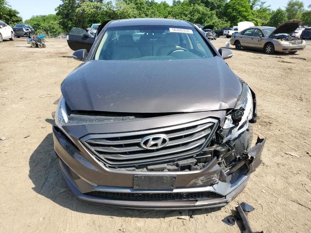 5NPE34AF9HH485888 - 2017 HYUNDAI SONATA SPORT BROWN photo 5