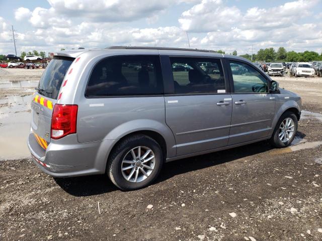 2C4RDGCG9GR373213 - 2016 DODGE GRAND CARA SXT SILVER photo 3