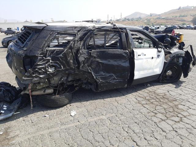 1FM5K8AR7HGE02057 - 2017 FORD EXPLORER POLICE INTERCEPTOR BLACK photo 3