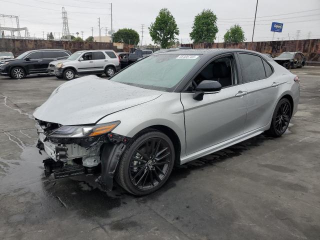 4T1KZ1AK3PU079974 - 2023 TOYOTA CAMRY TRD SILVER photo 1