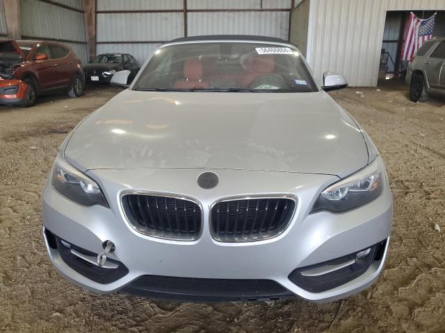 WBA1K9C51GV710612 - 2016 BMW 228 I SULEV SILVER photo 5