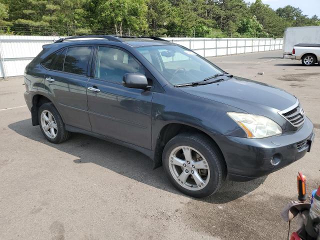 JTJHW31U460015921 - 2006 LEXUS RX 400H 400 BLACK photo 4