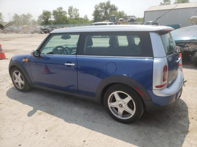 WMWML33578TJ46436 - 2008 MINI COOPER CLUBMAN BLUE photo 2