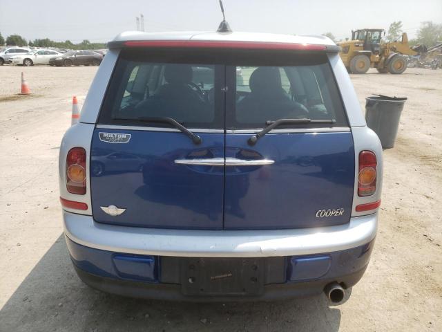 WMWML33578TJ46436 - 2008 MINI COOPER CLUBMAN BLUE photo 6