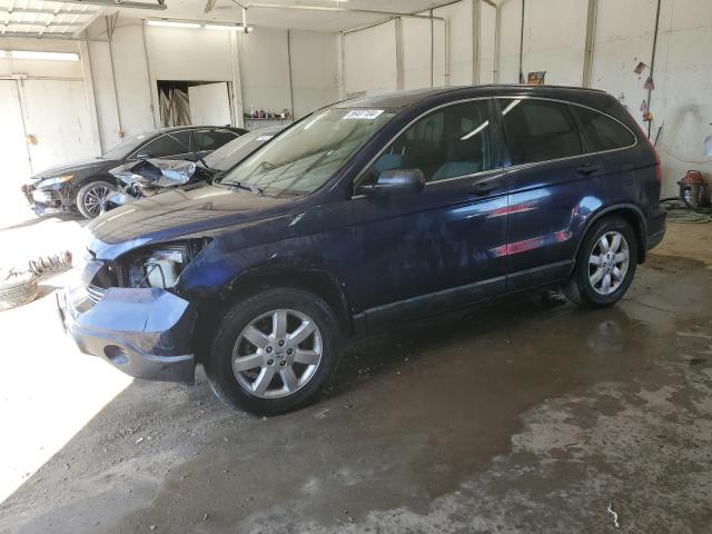 JHLRE48588C030392 - 2008 HONDA CR-V EX BLUE photo 1