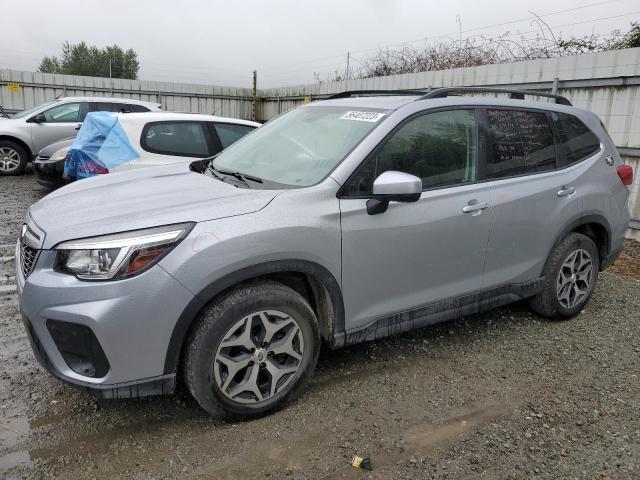 JF2SKAEC2KH440173 - 2019 SUBARU FORESTER PREMIUM SILVER photo 1