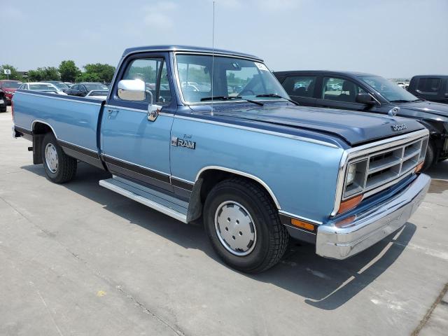 1B7HD14Y8JS760860 - 1988 DODGE D-SERIES D150 BLUE photo 4