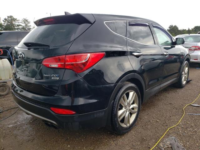 5XYZWDLA7DG105166 - 2013 HYUNDAI SANTA FE S BLACK photo 3