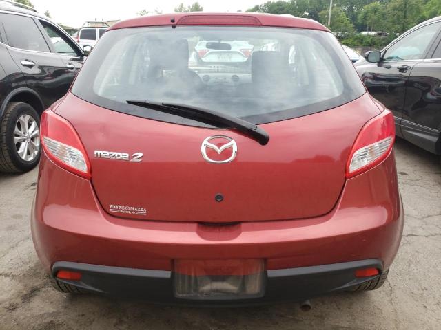 JM1DE1KZ3E0174270 - 2014 MAZDA MAZDA2 SPORT RED photo 6