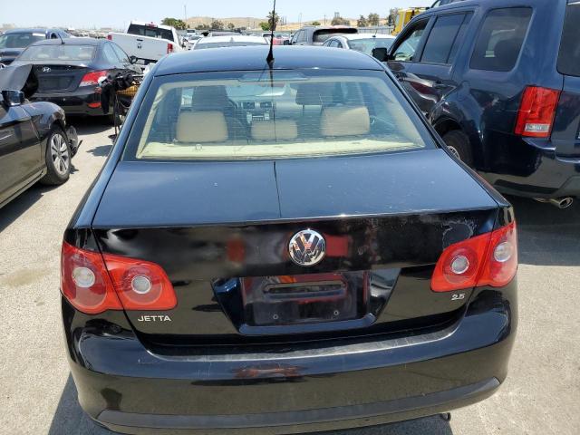 3VWEG71K17M123286 - 2007 VOLKSWAGEN JETTA WOLFSBURG BLACK photo 6