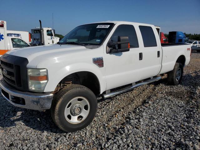 1FTWW31R38ED70686 - 2008 FORD F350 SRW SUPER DUTY WHITE photo 1