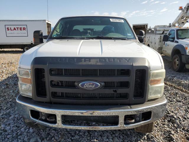 1FTWW31R38ED70686 - 2008 FORD F350 SRW SUPER DUTY WHITE photo 5