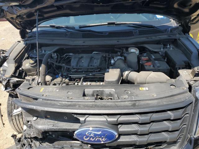 1FM5K8AR1KGB55268 - 2019 FORD EXPLORER POLICE INTERCEPTOR BLACK photo 11