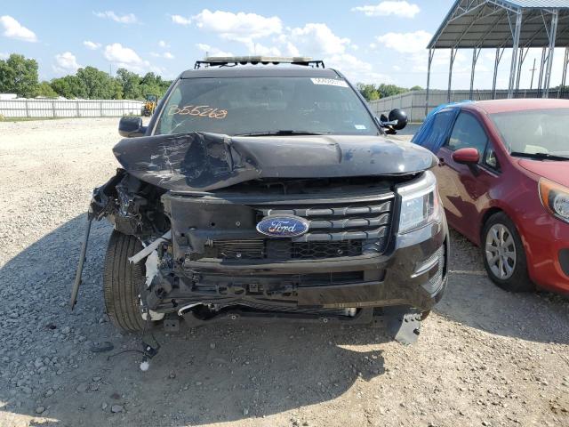 1FM5K8AR1KGB55268 - 2019 FORD EXPLORER POLICE INTERCEPTOR BLACK photo 5