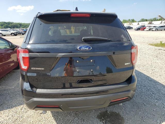 1FM5K8AR1KGB55268 - 2019 FORD EXPLORER POLICE INTERCEPTOR BLACK photo 6