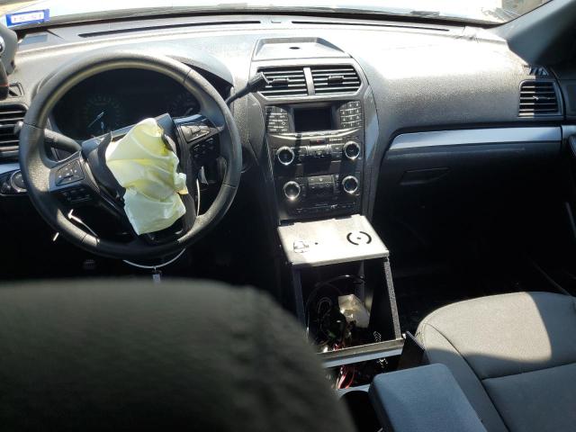 1FM5K8AR1KGB55268 - 2019 FORD EXPLORER POLICE INTERCEPTOR BLACK photo 8