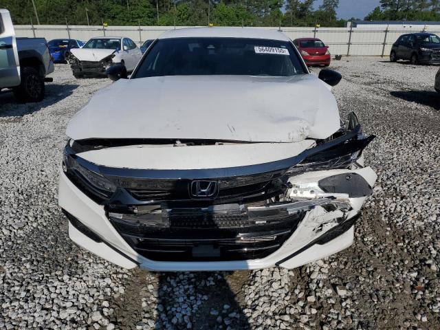 1HGCV1F36NA103626 - 2022 HONDA ACCORD SPORT Ақ фото 5