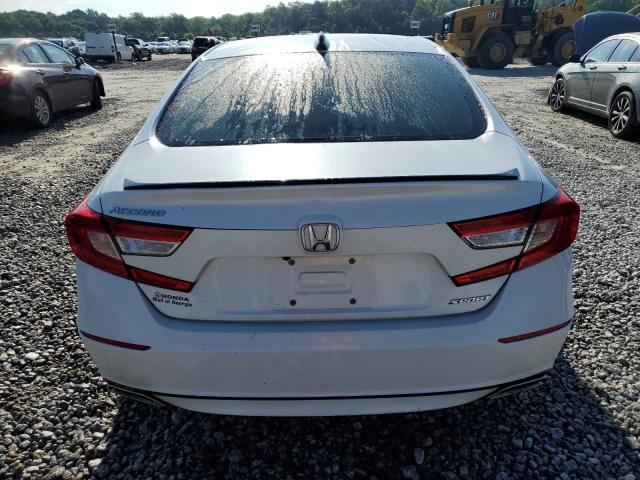 1HGCV1F36NA103626 - 2022 HONDA ACCORD SPORT Ақ фото 6