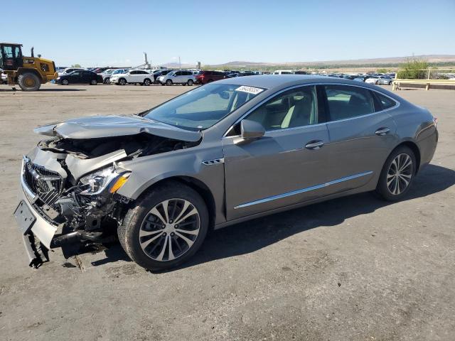 1G4ZP5SS1JU106445 - 2018 BUICK LACROSSE ESSENCE GRAY photo 1
