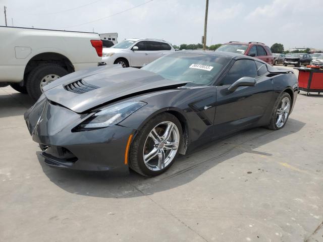 1G1YB2D7XH5108987 - 2017 CHEVROLET CORVETTE STINGRAY 1LT GRAY photo 1