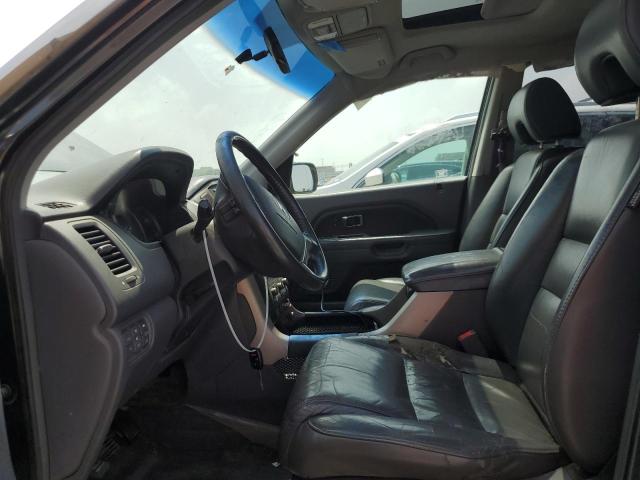 5FNYF18726B001394 - 2006 HONDA PILOT EX BLUE photo 7