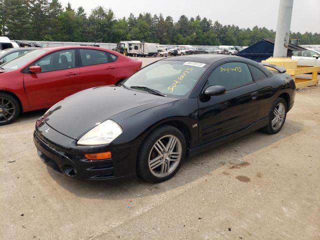 4A3AC84H03E090233 - 2003 MITSUBISHI ECLIPSE GT BLACK photo 1