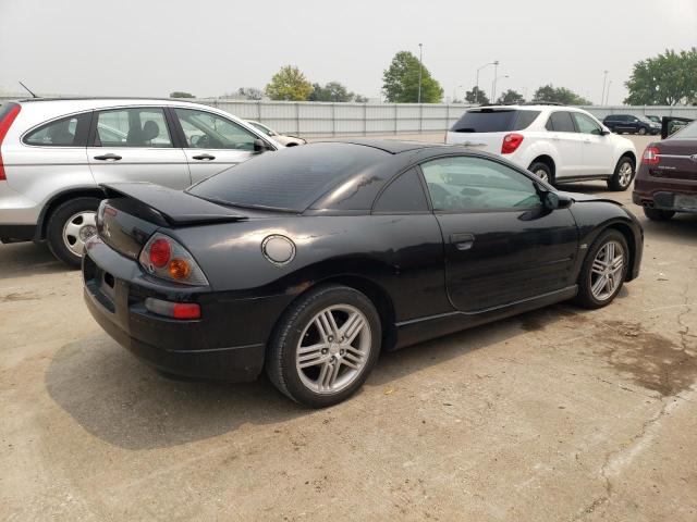 4A3AC84H03E090233 - 2003 MITSUBISHI ECLIPSE GT BLACK photo 3