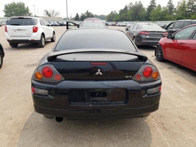 4A3AC84H03E090233 - 2003 MITSUBISHI ECLIPSE GT BLACK photo 6