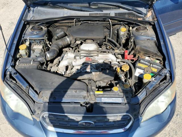 4S4BP61C077313644 - 2007 SUBARU LEGACY OUTBACK 2.5I BLUE photo 11