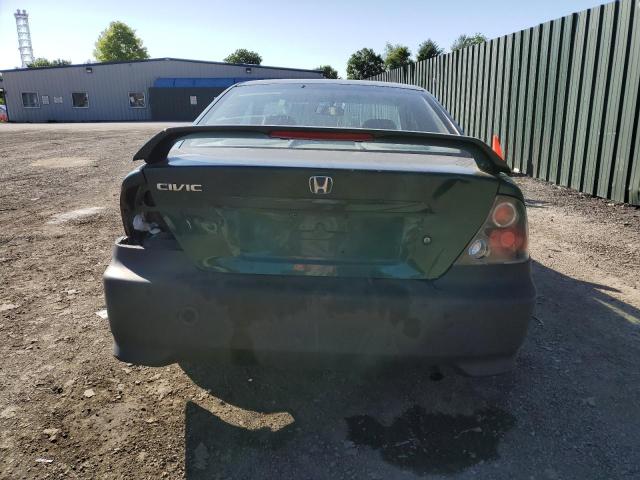 1HGEM21541L089668 - 2001 HONDA CIVIC LX GREEN photo 6