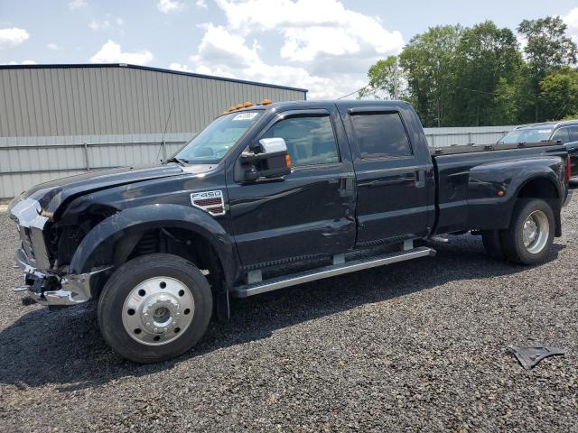 1FTXW43R99EB17915 - 2009 FORD F450 SUPER DUTY BLACK photo 1