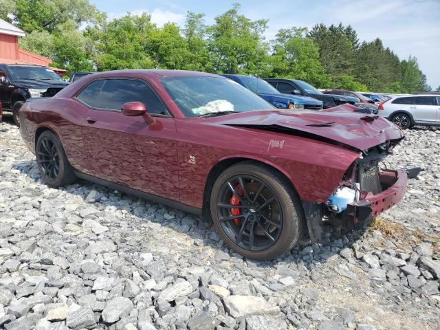 2C3CDZFJ5MH500389 - 2021 DODGE CHALLENGER R/T SCAT PACK MAROON photo 4