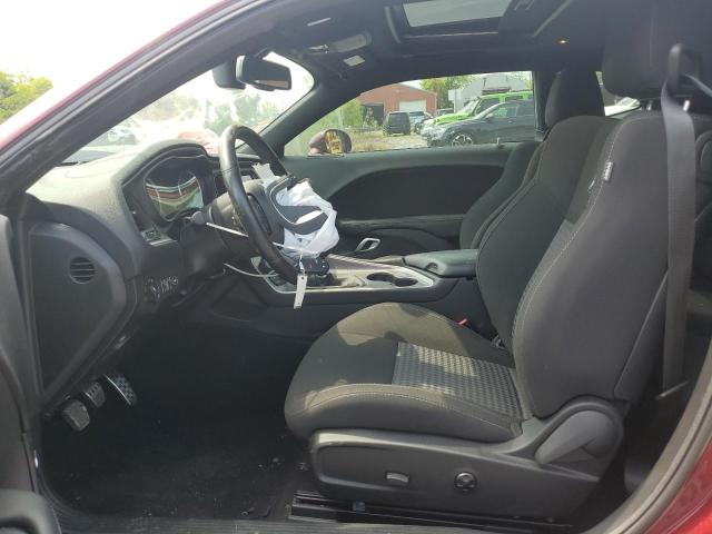 2C3CDZFJ5MH500389 - 2021 DODGE CHALLENGER R/T SCAT PACK MAROON photo 7