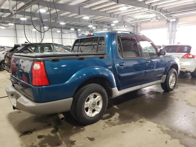 1FMZU77E11UC43148 - 2001 FORD EXPLORER S TEAL photo 3