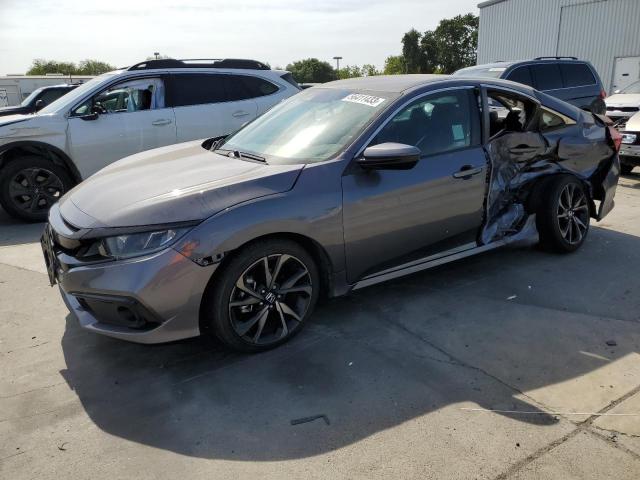 2HGFC2F85MH543843 - 2021 HONDA CIVIC SPORT 灰色 照片 1