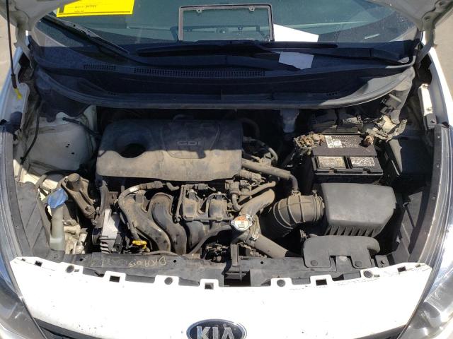 KNADM4A37G6558583 - 2016 KIA RIO LX WHITE photo 11