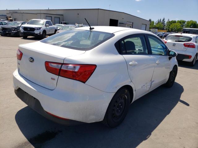KNADM4A37G6558583 - 2016 KIA RIO LX WHITE photo 3