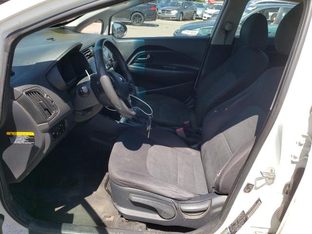 KNADM4A37G6558583 - 2016 KIA RIO LX WHITE photo 7