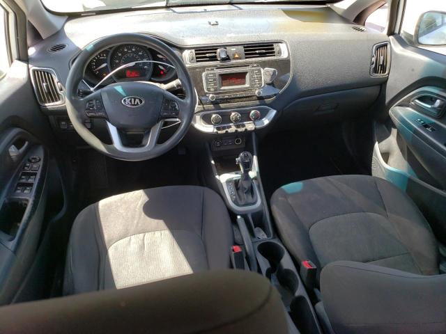KNADM4A37G6558583 - 2016 KIA RIO LX WHITE photo 8