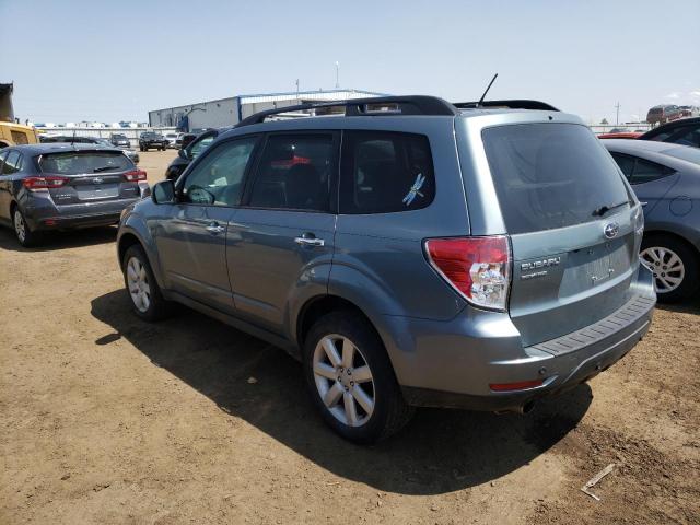 JF2SHBEC0BH736975 - 2011 SUBARU FORESTER LIMITED GREEN photo 2