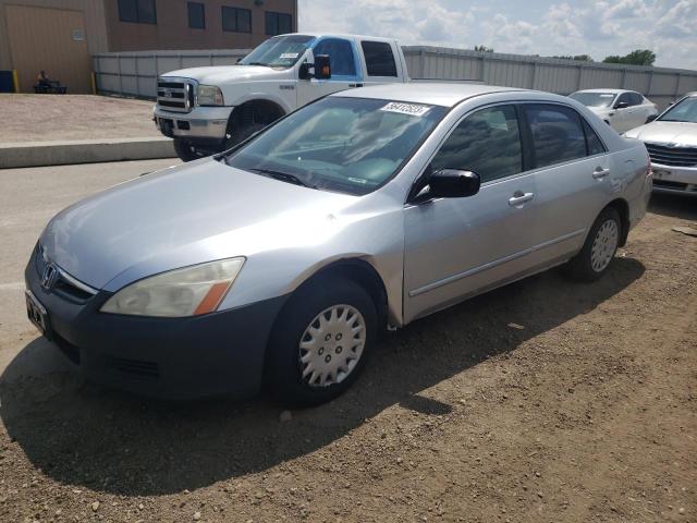 1HGCM56136A170159 - 2006 HONDA ACCORD VALUE SILVER photo 1