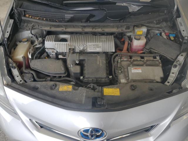 JTDZN3EU7C3056395 - 2012 TOYOTA PRIUS V SILVER photo 11