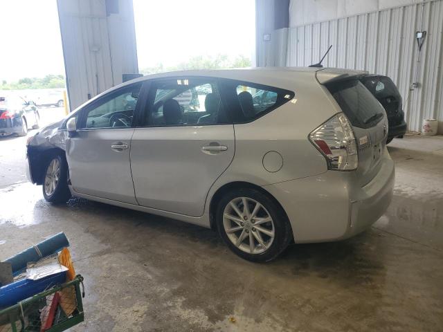 JTDZN3EU7C3056395 - 2012 TOYOTA PRIUS V SILVER photo 2