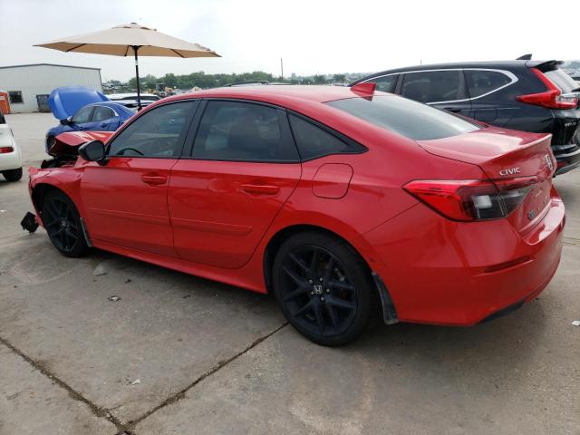 2HGFE2F55NH603024 - 2022 HONDA CIVIC SPORT 红色 照片 2