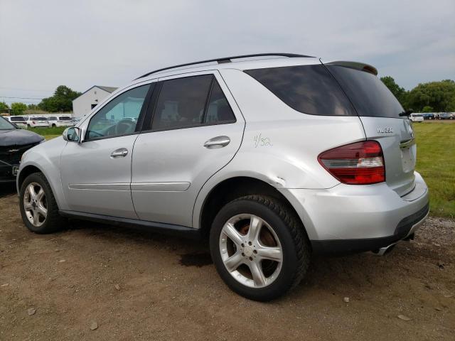 4JGBB86E58A363917 - 2008 MERCEDES-BENZ ML 350 SILVER photo 2