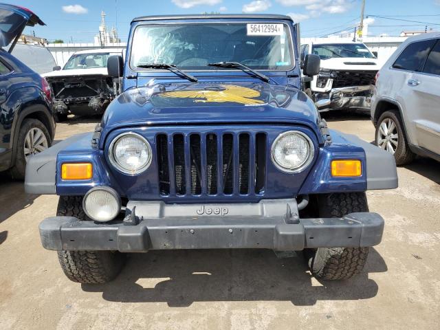 1J4FA49S46P738994 - 2006 JEEP WRANGLER / SPORT BLUE photo 5